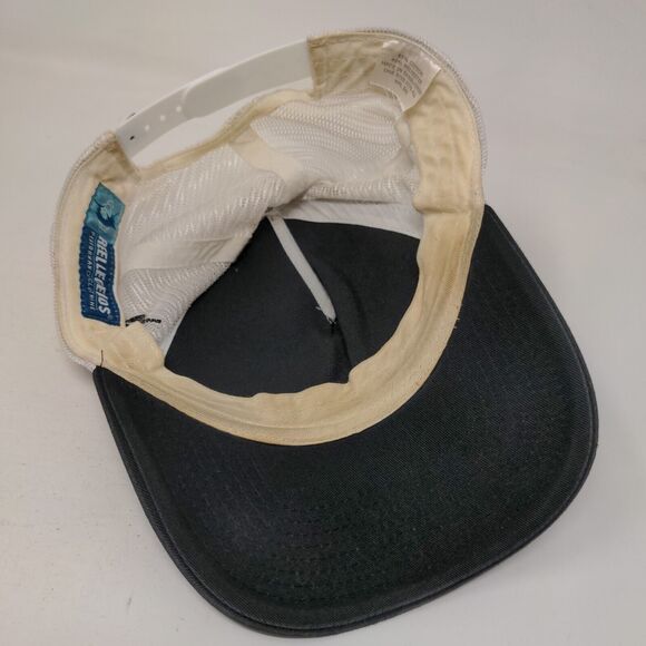 Reel Legends Snapback Trucker Hat Black OSFA Adjustable Embroidered Mesh Back - Picture 9 of 9